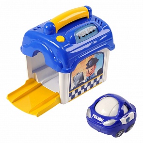 Игровой набор - Полицейский участок с машинкой (PlayGo, Play 2002veg)